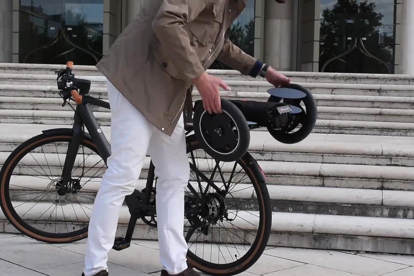 Pullit remorque v&eacute;lo pliable