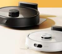 Le Roborock Q7 L5, en noir et en blanc.