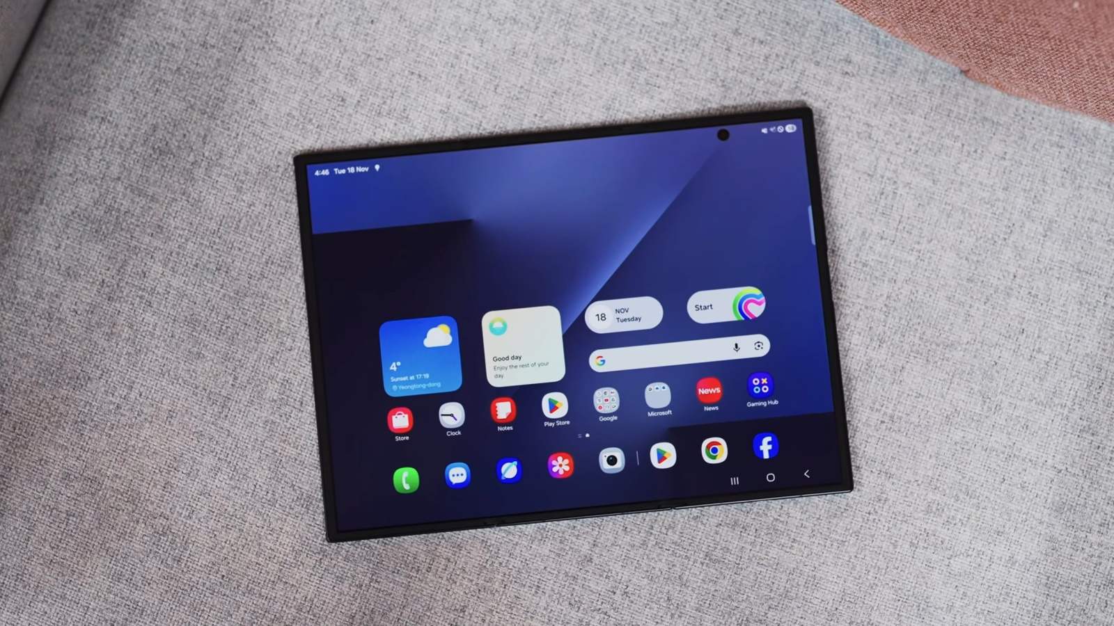 On peut dÃ©jÃ  acheter le Samsung Galaxy TriFold en Europe : voici son prix