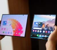 Samsung Galaxy Z TriFold vs Galaxy Z Fold 7 // Source : Mathéo Grassi - Frandroid