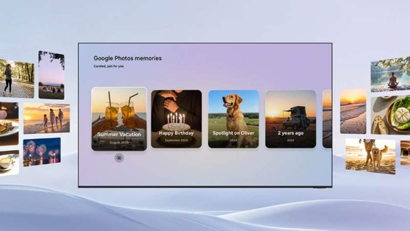 Google Photos s’invite sur les TV Samsung pour transformer le salon en album vivant
