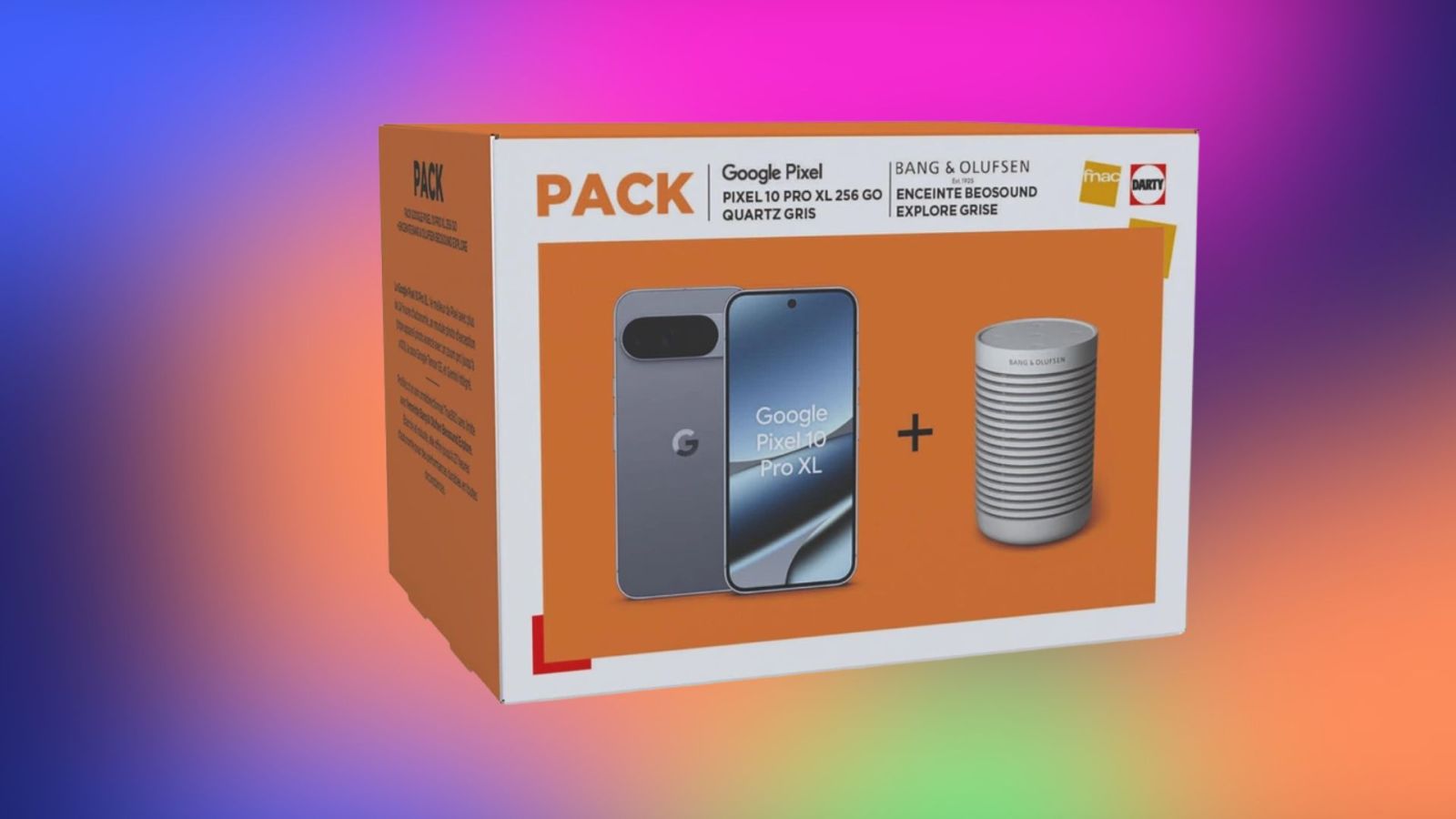 Darty remplit la hotte du PÃ¨re NoÃ«l avec ce pack Google Pixel 10 Pro XL + Bang & Olufsen...