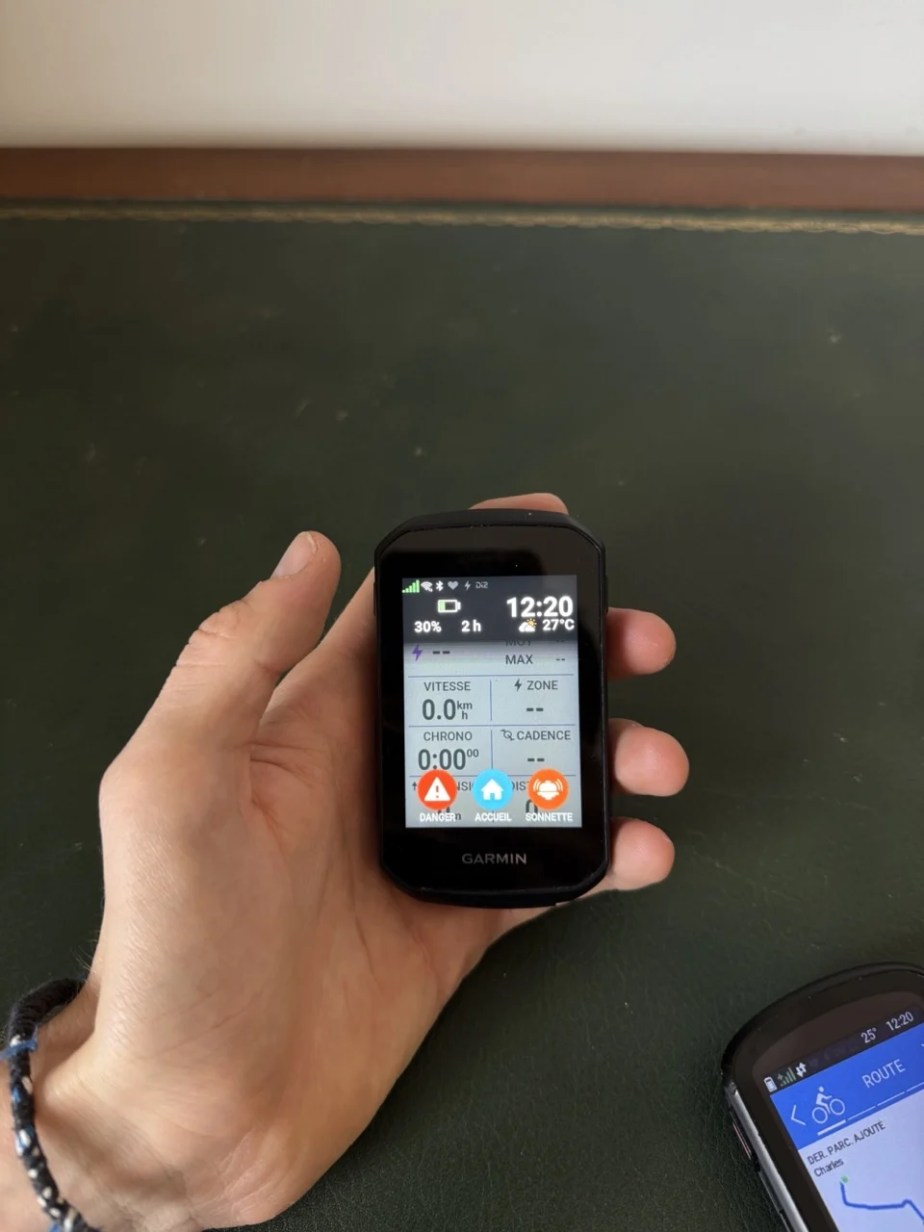 Essai Garmin 850 // Source : Paul-Émile CASSORET pour Frandroid