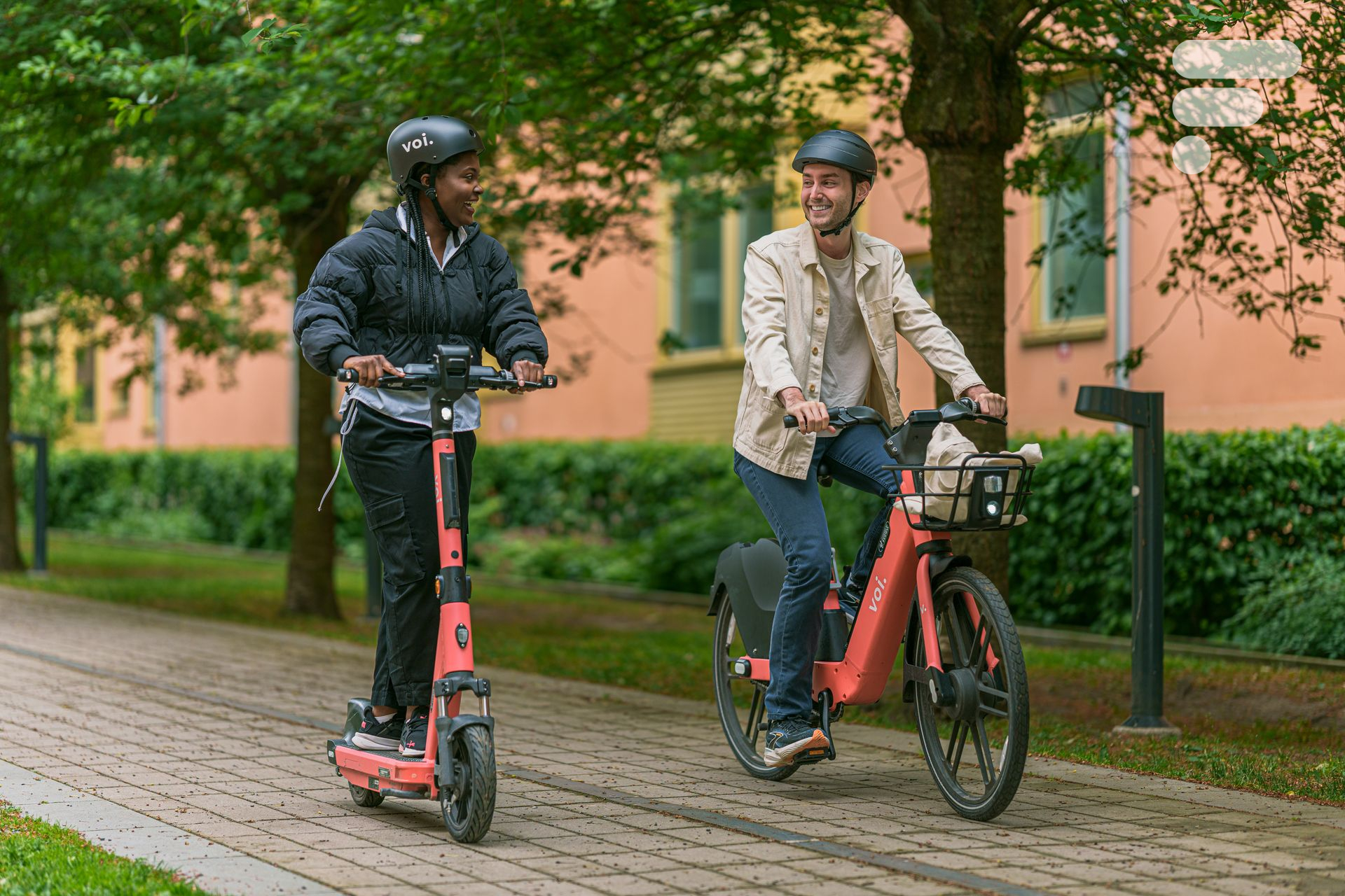 Trottinette vélo électrique libre-service Voi