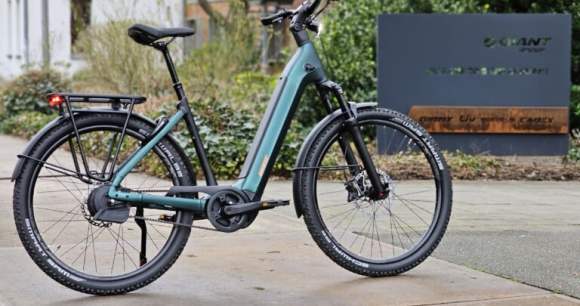 Un vélo électrique Giant. // Source : M. Lauraux pour Frandroid