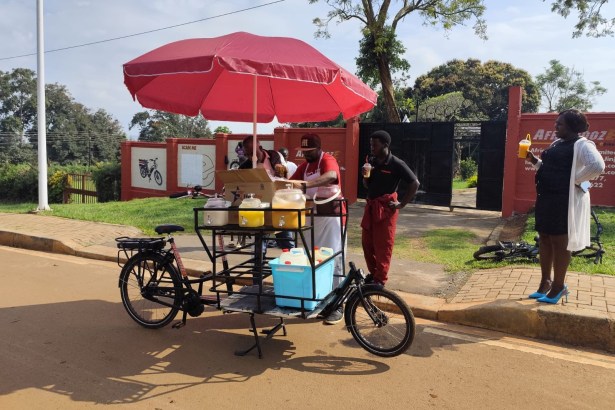 V&eacute;lo &eacute;lectrique Ouganda vente jus