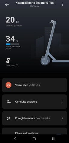 Xiaomi Electric Scooter 5 Plus appli 1