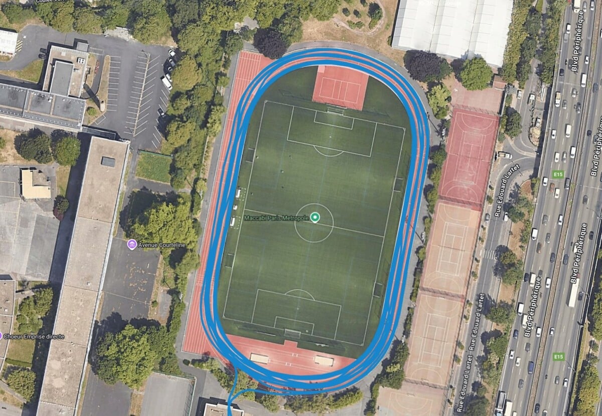 Suivi GPS de la Garmin Fenix 8 Suivi GPS de la Garmin Fenix 8