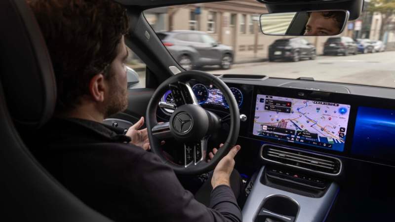 «&nbsp;Tesla devrait s&rsquo;inquiéter&nbsp;»&nbsp;: il a roulé pendant 40 minutes dans une Mercedes CLA électrique avec la technologie Nvidia, voici son avis