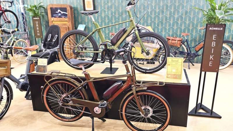Look BMX et finition cuir : le vélo électrique Marcel se veut coquet et ultra personnalisable