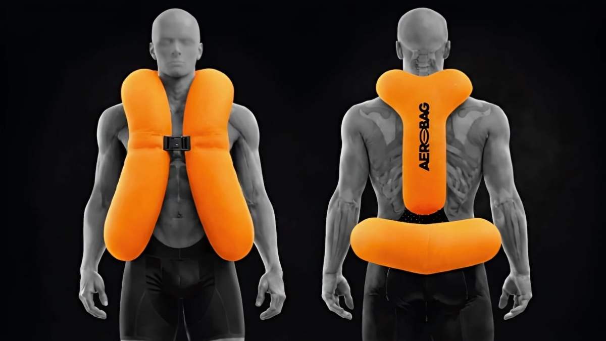 aerobag airbag vélo