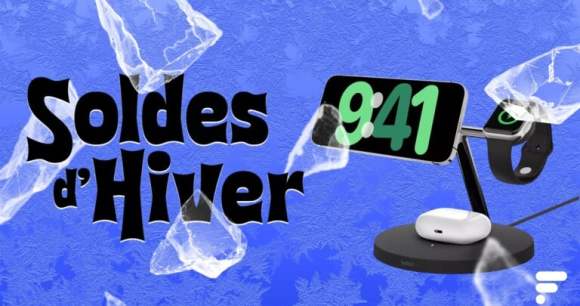 Belkin Qi2 3-en-1 – Soldes d&rsquo;Hiver 2026