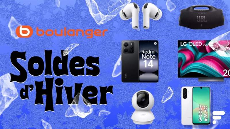 Boulanger dégaine de belles offres pour les soldes d’hiver : les 10 offres qui méritent votre argent