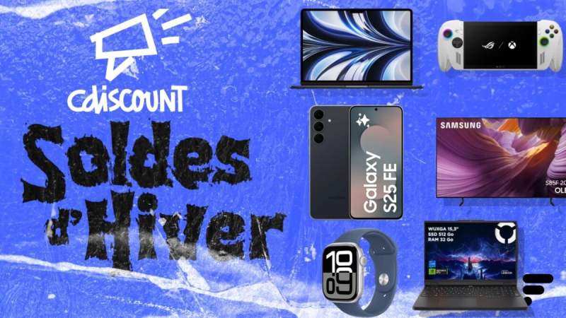 Cdiscount se démarque en multipliant les codes promos pour les soldes&nbsp;: le TOP 10 des offres à retenir