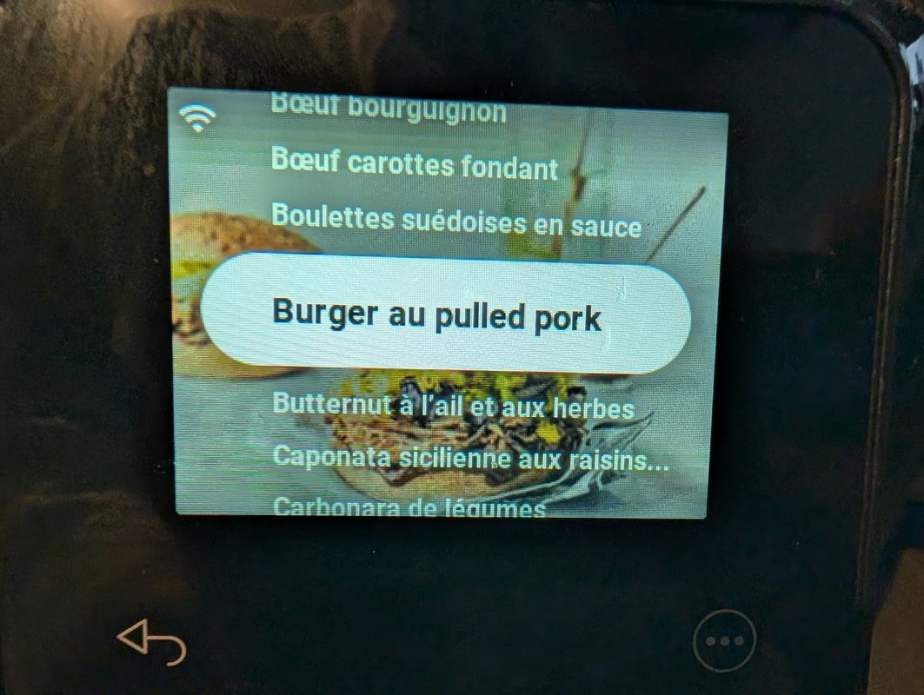 Cookeo Infinity écran  (100)