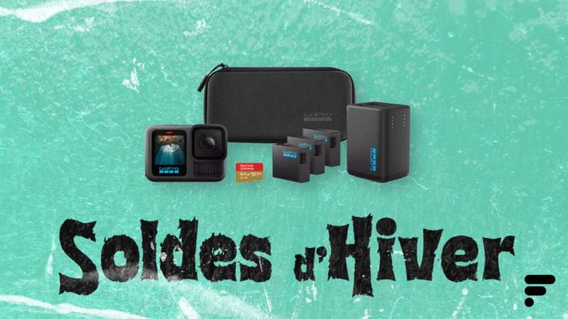 Pendant les soldes d&rsquo;hiver, ce pack GoPro Hero 13 à -23&nbsp;% est la bonne affaire avant de partir au ski