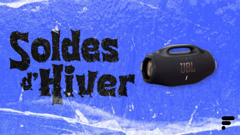 En ces soldes d&rsquo;hiver, la JBL Boombox 4 équipée d&rsquo;une autonomie de 34 heures pense à l&rsquo;été et perd 100&nbsp;€ chez Boulanger