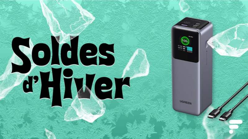 La puissante Ugreen 200 W profite des soldes d&rsquo;hiver pour perdre 31&nbsp;% de son prix et passer sous les 90 euros