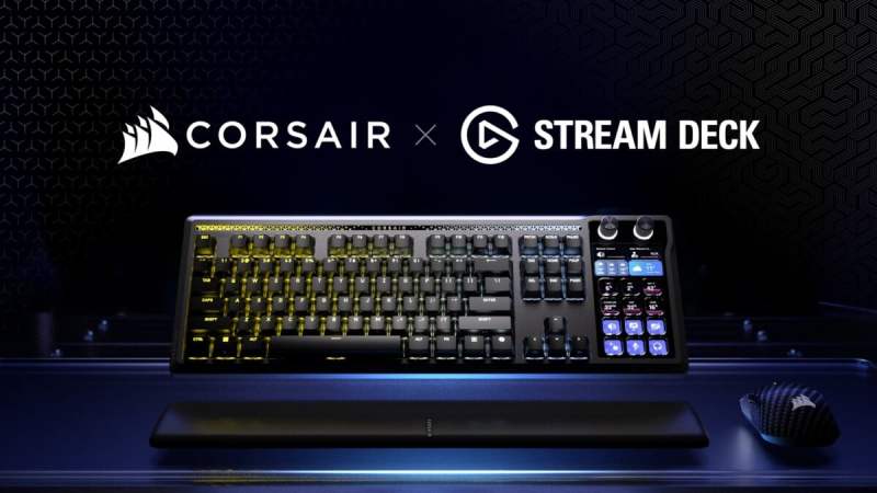 Le clavier de rêve des streamers&nbsp;? Corsair dévoile le Galleon 100 SD qui intègre un Stream Deck complet