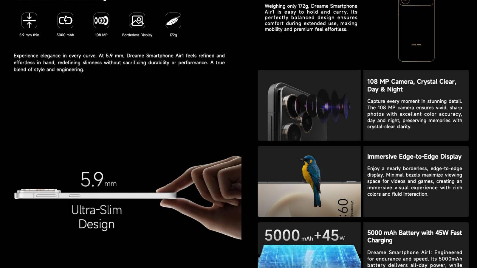 On a trouvé le premier smartphone de Dreame caché dans une présentation