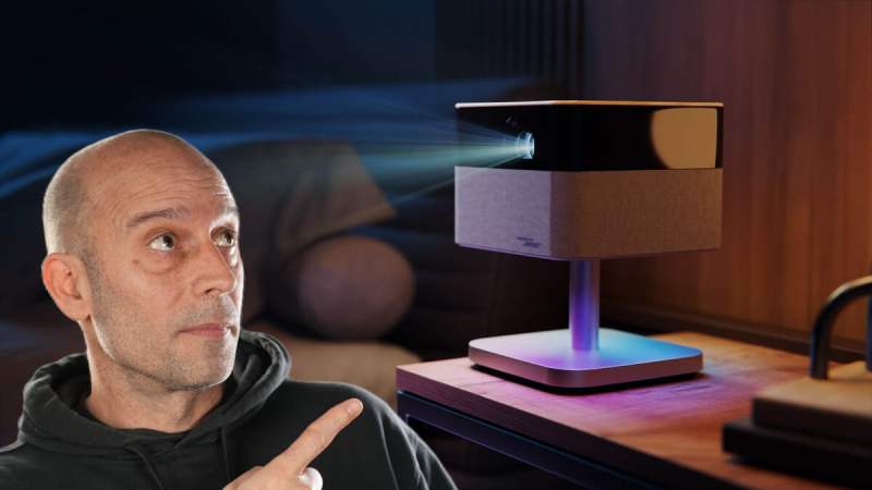 Test du Epson EF-72 : un vidéoprojecteur Ultra HD LED compact, design et avec un son Bose