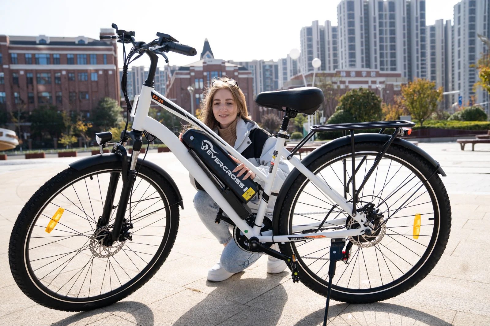 Evercross EK28 batterie v&eacute;lo &eacute;lectrique