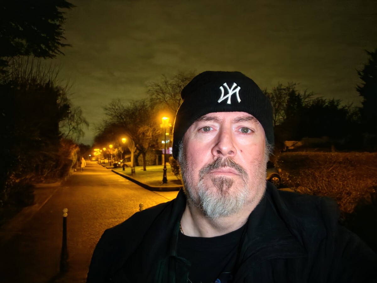 Honor Magic 8 Lite – selfie nuit 3