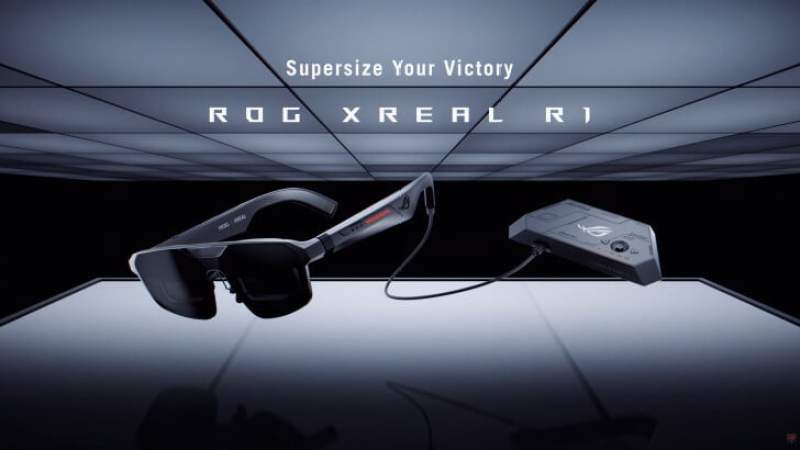 Un écran géant de 171 pouces dans la poche, Asus et XREAL s&rsquo;associent et présentent les ROG XREAL R1