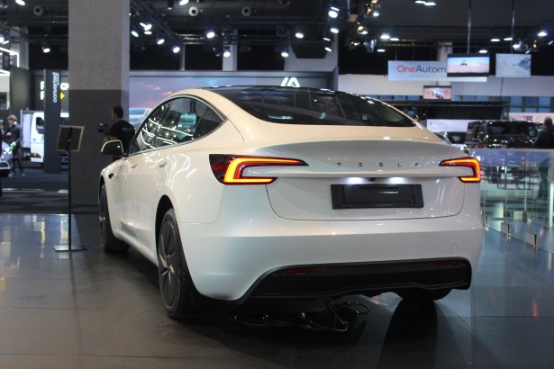 Tesla Model 3 Standard // Source : Jean-Baptiste Passieux - Frandroid