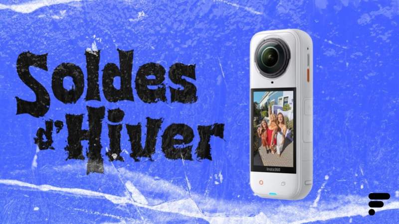 Insta360 X5 : cette excellente action cam de 2025 perd une grosse partie de son prix pour les soldes