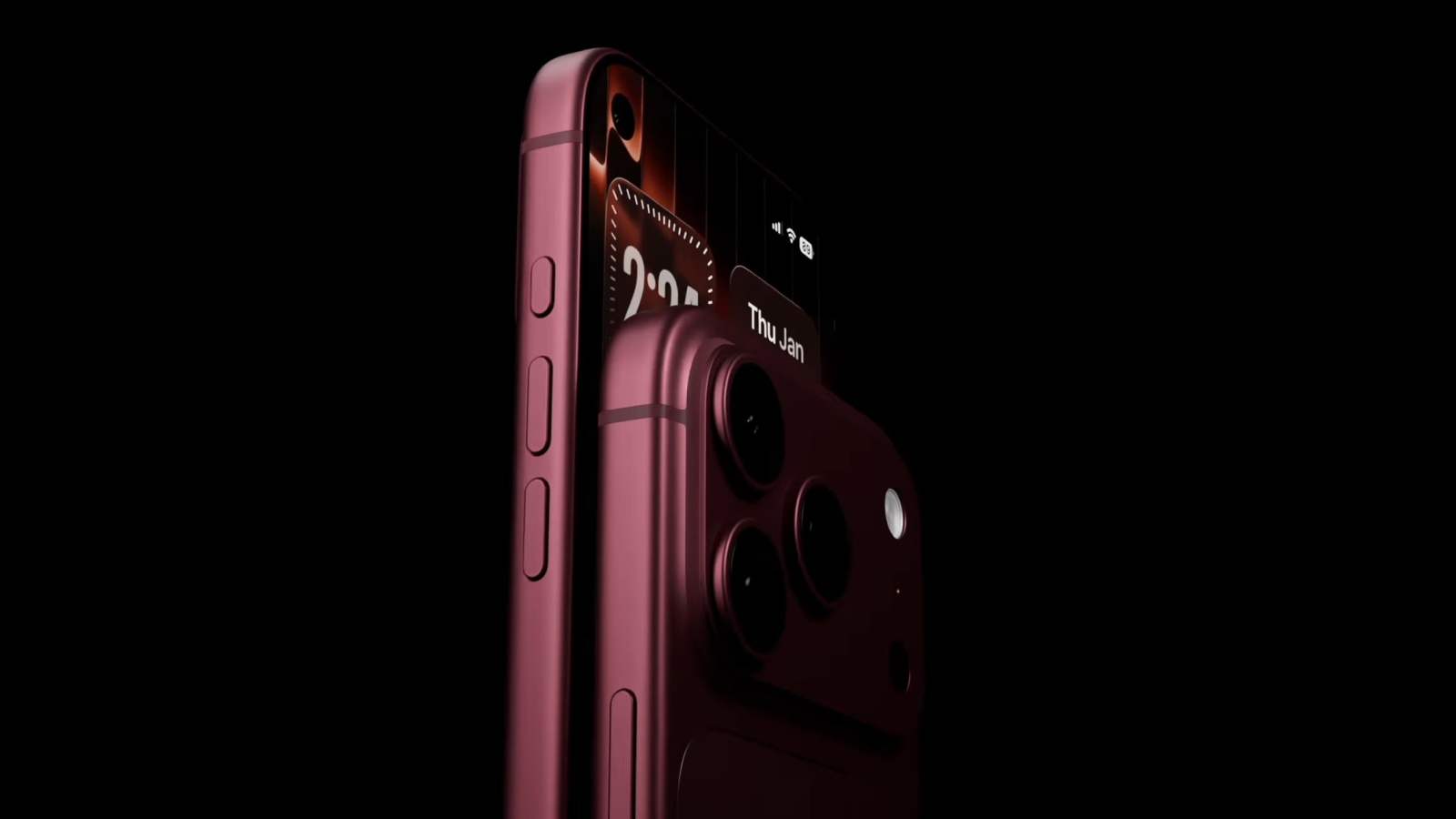 iPhone 18 Pro : de nouveaux coloris bordeaux et violet avec un Face ID sous l’écran, voici les dernières fuites