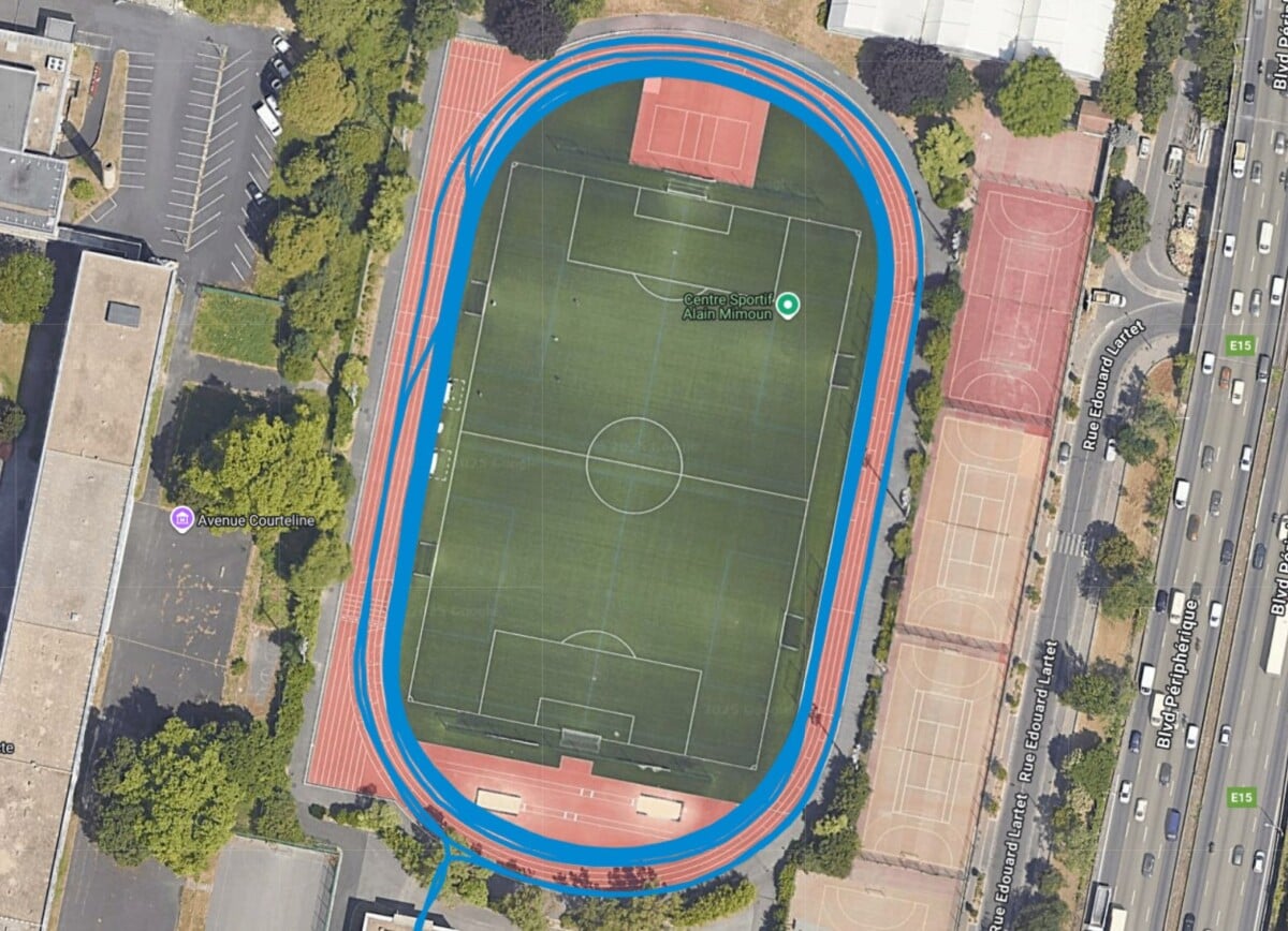 Suivi GPS de la Garmin Fenix 8