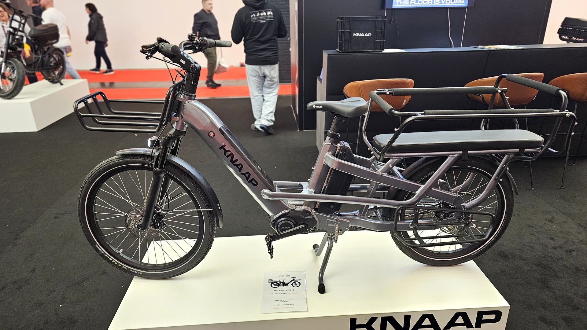 Knaap PAR X26 v&eacute;lo cargo &eacute;lectrique Velofollies