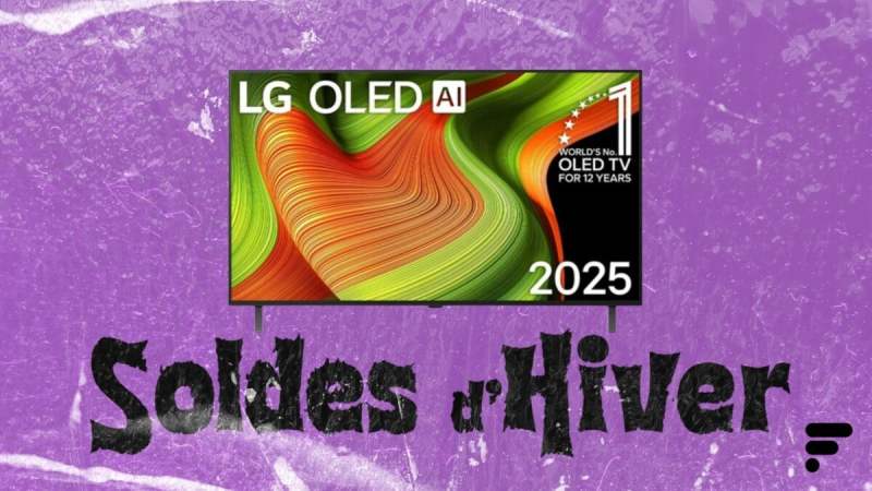 LG OLED65B5 : ce TV 4K 120 Hz de 65 pouces devient enfin abordable grâce aux soldes