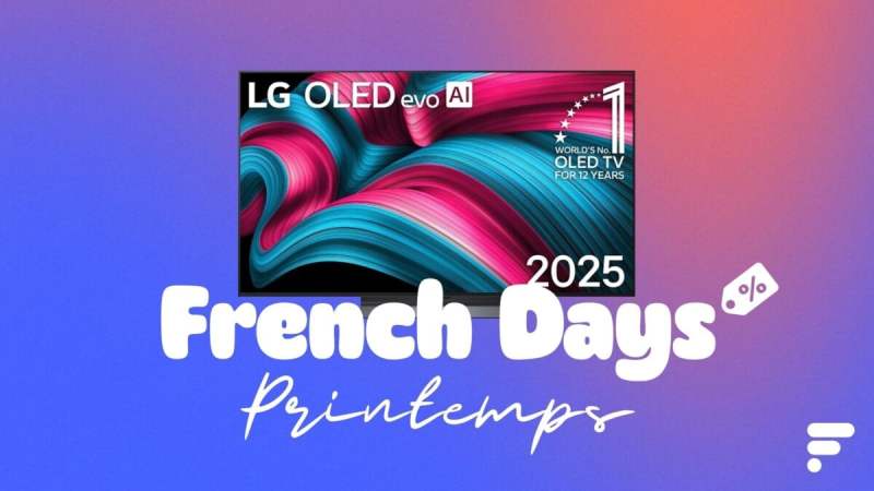 LG OLED65C5&nbsp;: cet excellent TV 4K (144 Hz) de 2025 se négocie à un super prix pour les French Days