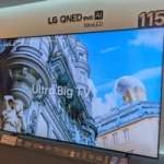 LG propose aussi des TV géants jusqu’à 115 pouces
