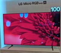 LG TV Micro RGB MRGB95 CES 2026 // Source : Sylvain Pichot - Frandroid