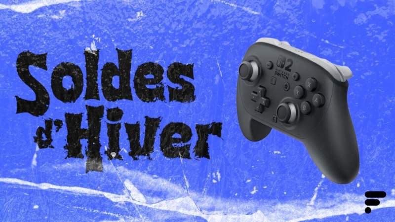 La manette Pro de la Nintendo Switch 2 revient à prix cassé pour les soldes d&rsquo;hiver 2026