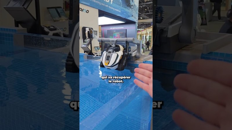Le robot qu’il te faut si tu as un robot piscine !