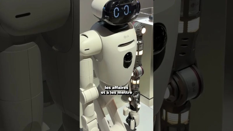 Le robot domestique LG CLOID