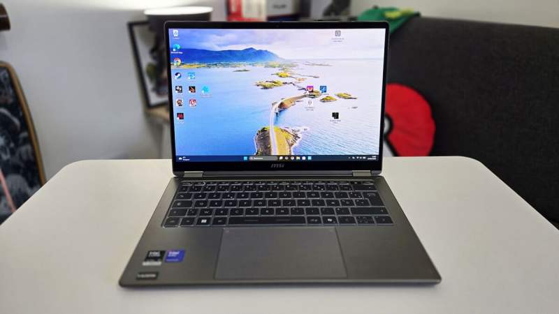 Test du MSI Prestige 14 Flip AI+ : notre avis sur le PC hybride avec Core Ultra X7