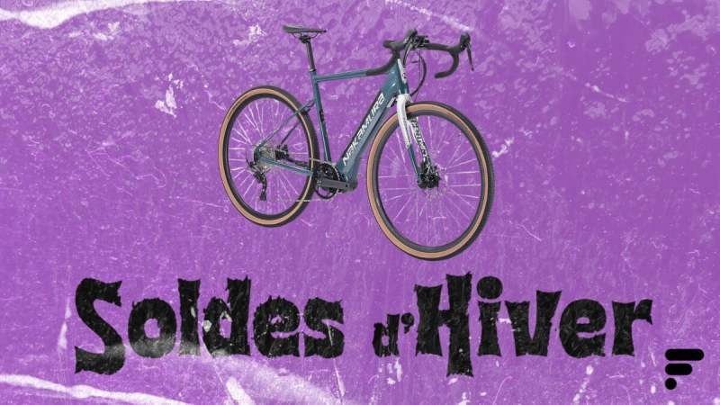 Les soldes frappent Intersport et ce vélo électrique E-Gravel avec 100 km d&rsquo;autonomie et une réduction de 400&nbsp;€