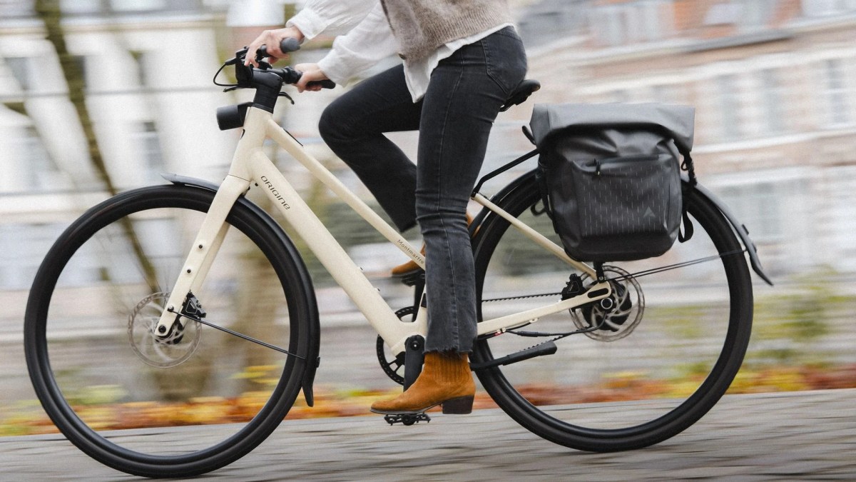 Origine Montmartre vélo électrique ville courroie