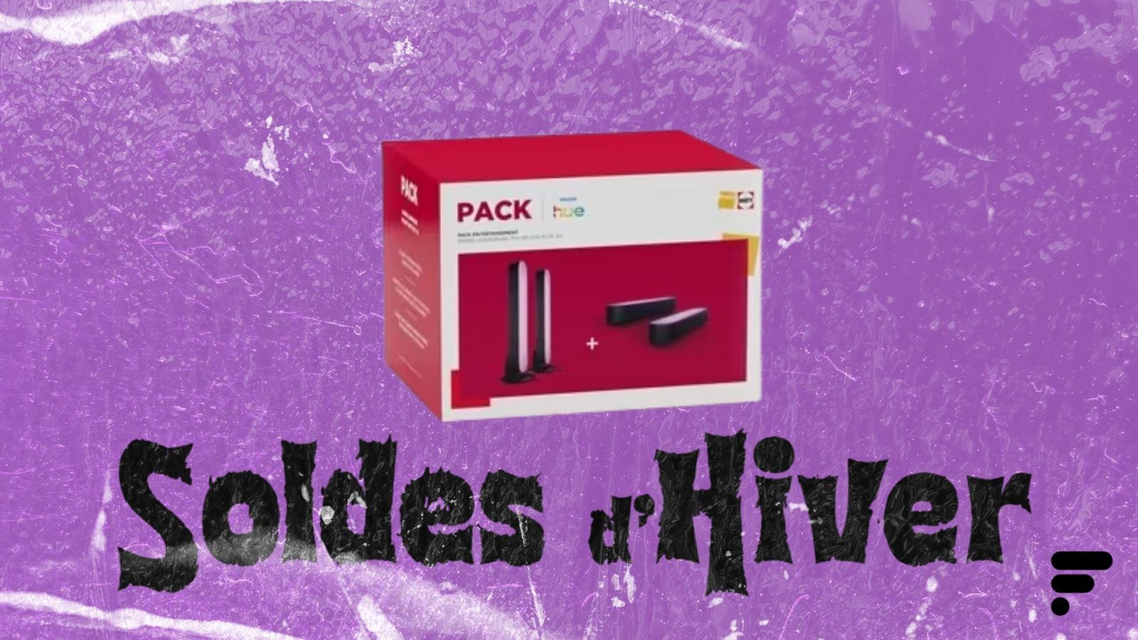 Ce lot de quatre barres lumineuses Philips Hue Play est enfin à moitié prix pour les soldes d’hiver