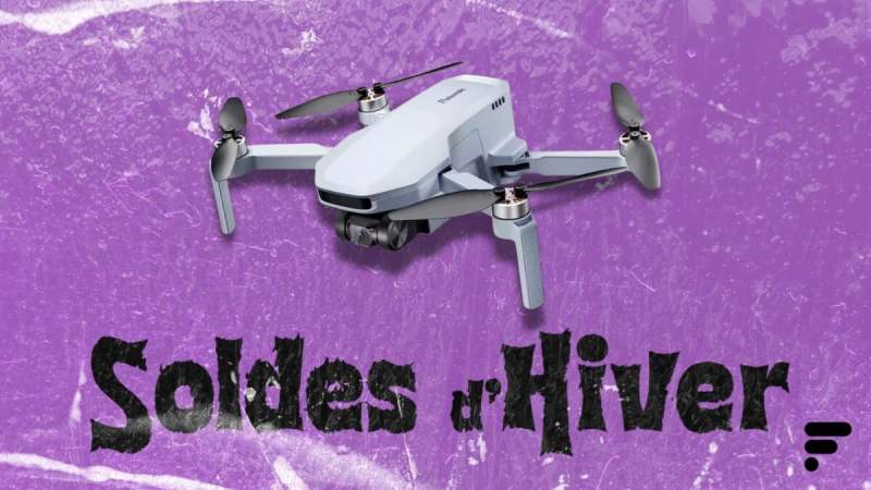 Un drone 4K à moins de 200 € ? C’est possible pendant les soldes