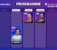 Le programme Twitch de la semaine // Source : Frandroid