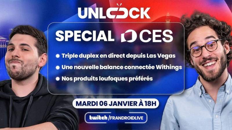 Trois duplex en direct de Las Vegas et une tripotée de produits atypiques&nbsp;: rendez-vous ce soir pour un Unlock Talk de folie