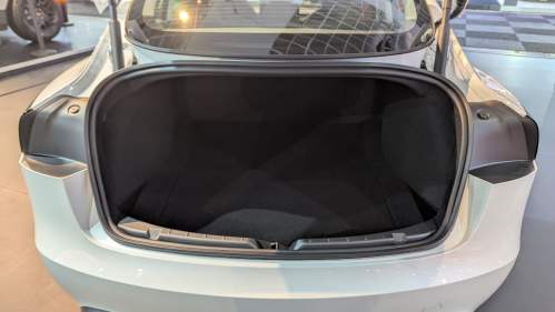 Tesla Model 3 Standard // Source : Jean-Baptiste Passieux - Frandroid