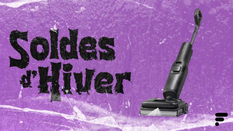 Ce récent balai aspirateur d&rsquo;une puissance de 25 000 Pa lave à la mousse et perd 70 € pendant les soldes
