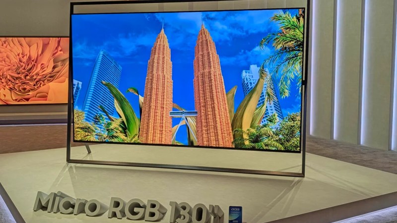 Samsung lance son téléviseur Micro RGB de 130 pouces au CES 2026